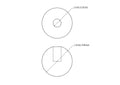 15 mm kasepuit tüüblikatted koos 4 mm hole