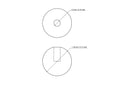 18 mm kasepuit tüüblikatted koos 4 mm hole