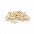 multiple 6 × 30 mm birch wood mushroom axle pegs