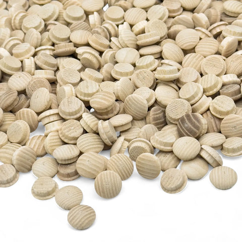Stapel 10 mm ash Pilz-Abdeckkappen