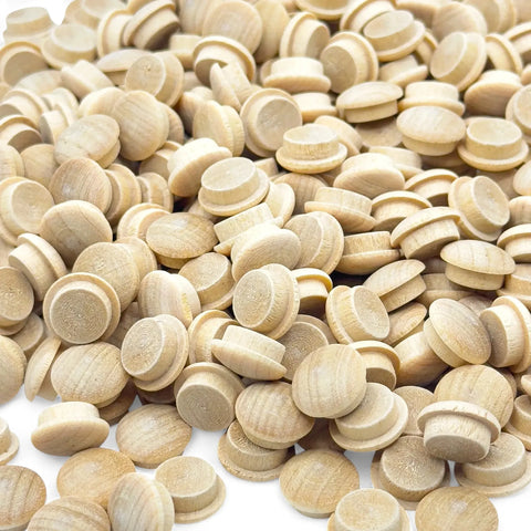 Stapel 12 mm birch Pilz-Abdeckkappen