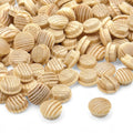 Stapel 12 mm pine Pilz-Abdeckkappen