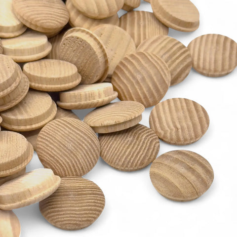 Stapel 20 mm ash Pilz-Abdeckkappen