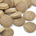 Stapel 25 mm ash Pilz-Abdeckkappen