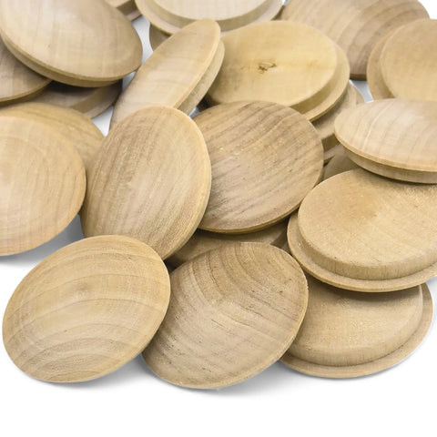 Stapel 35 mm birch Pilz-Abdeckkappen