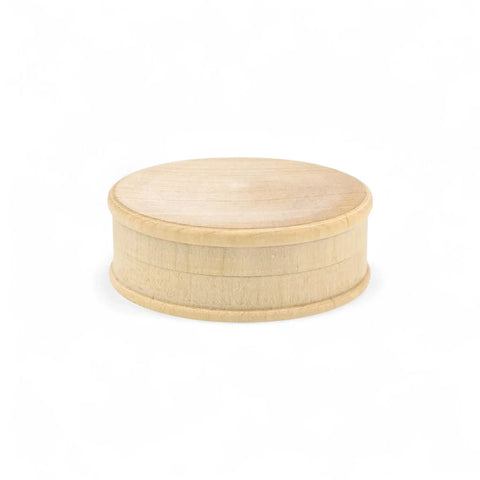 61 x 21 mm turned rund Holzdosen