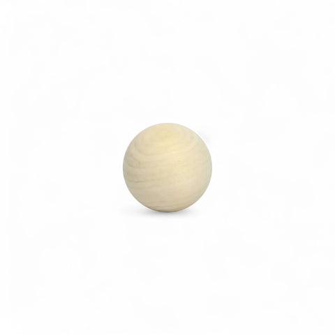 15 mm sanded birch wood ball