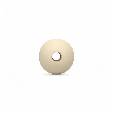 18 mm birch wood bead