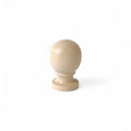 33 mm ümar birch puidust mööblinupp