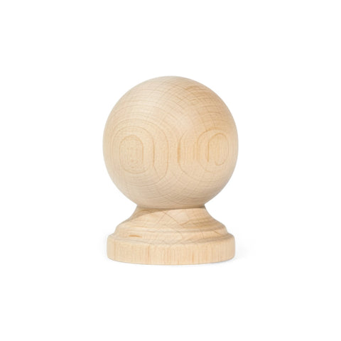 33 mm mittel rund Holz Möbelknopf