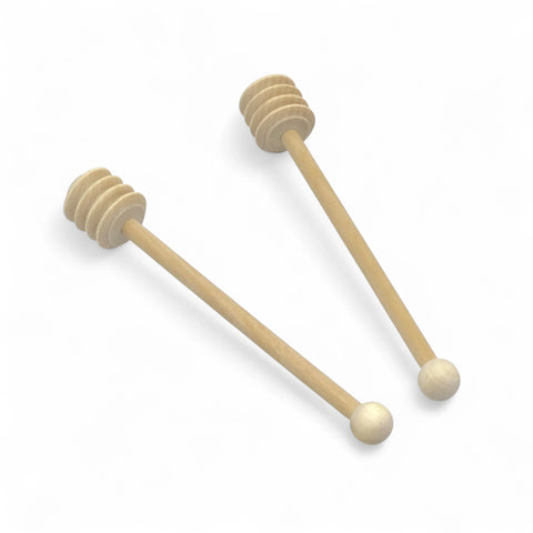 13 cm Holz Honig dippers