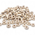 18 mm Holz donut spacer Ringe