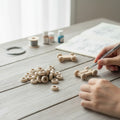 18 mm Holz donut spacer Ringe verwendet als Spielzeug- car Räder