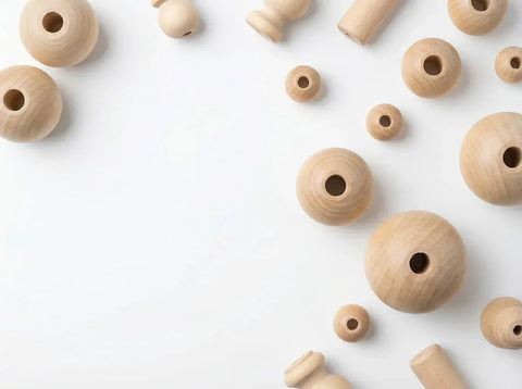 All wood turned parts